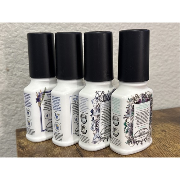 4 Poo Pourri Toilet Spray Black Currant Water Lily Rose Heaven Lavender 2 Oz NEW - Picture 4 of 5